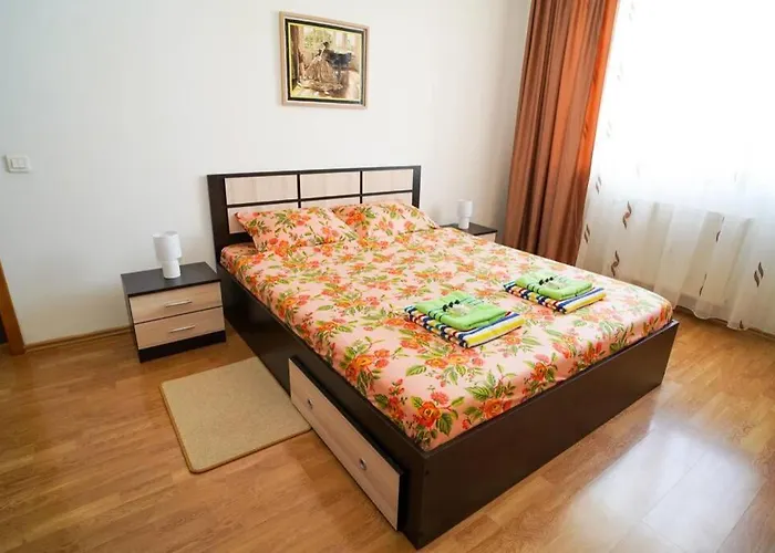 Sky Modern 1 Bedroom Apt W Free Parking ブカレスト