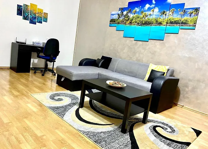 公寓 Sky Modern 1 Bedroom Apt W Free Parking *