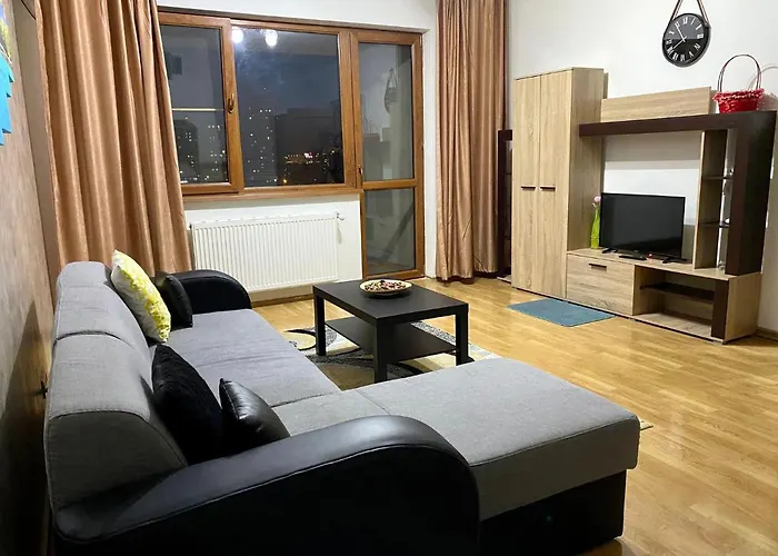 公寓 Sky Modern 1 Bedroom Apt W Free Parking *