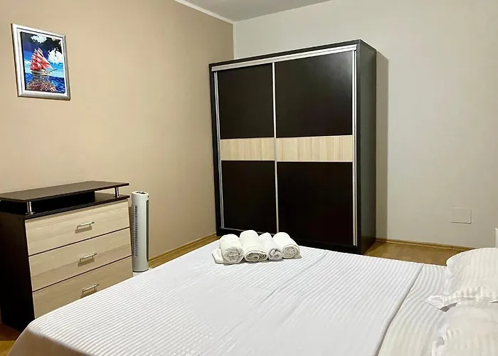 Sky Modern 1 Bedroom Apt W Free Parking アパート