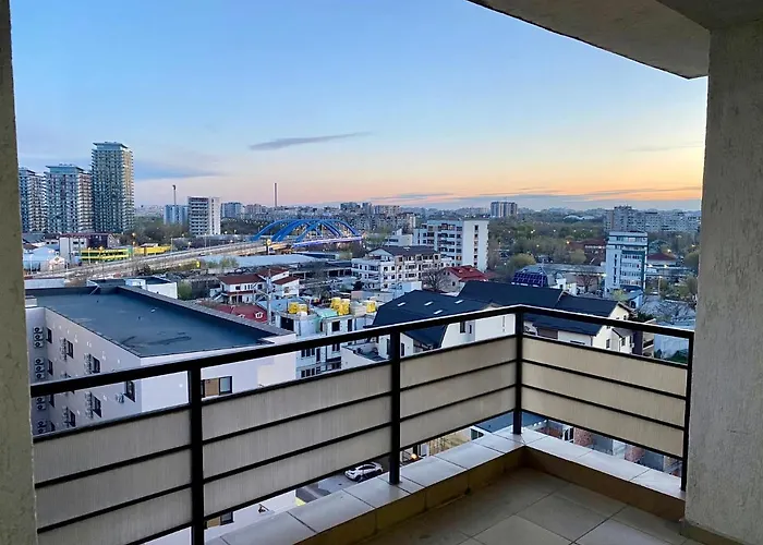 公寓 Sky Modern 1 Bedroom Apt W Free Parking *